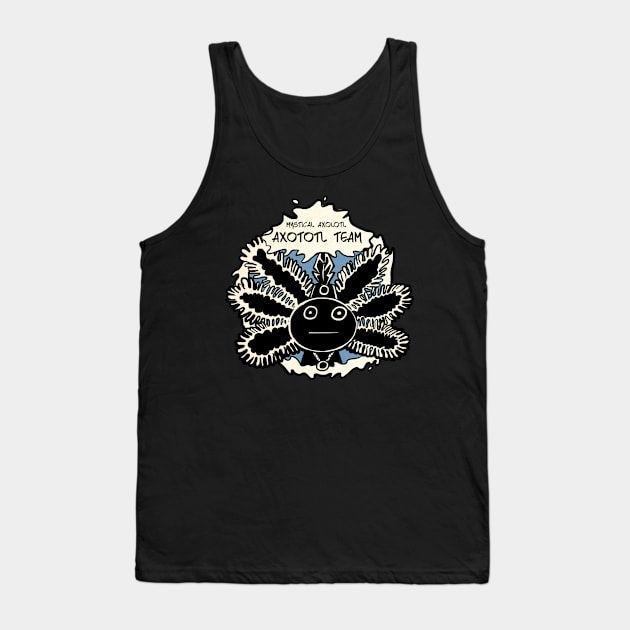 Axolotl Team 13 Tank Top by TomiAx